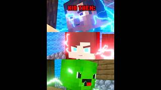 Kids When Class Ends Now Vs Then 😱 - MAIZEN Minecraft Animation #shorts