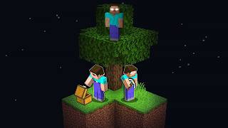 НУБ И ПРО НА ПРОКЛЯТОМ СКАЙБЛОКЕ С ХЕРОБРИНОМ В МАЙНКРАФТ ! НУБИК И ТРОЛЛИНГ ЛОВУШКА